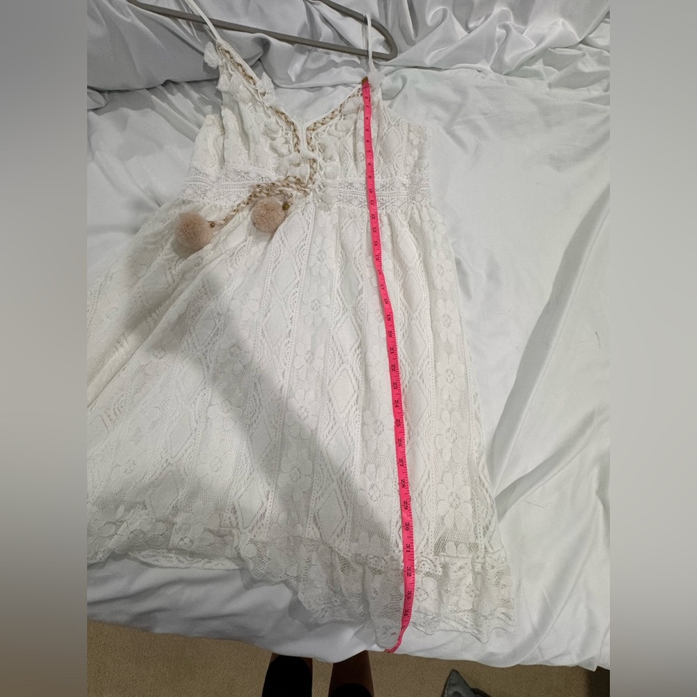 Cupshe white lace dress XL EUC super cute!!!!!! - Picture 10 of 12